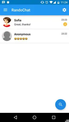 RandoChat android App screenshot 10