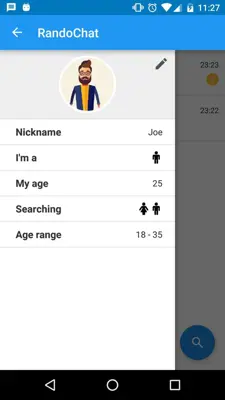 RandoChat android App screenshot 11