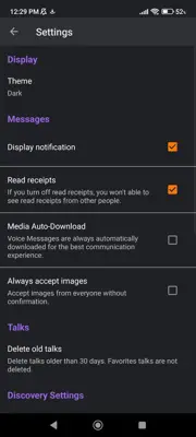 RandoChat android App screenshot 6