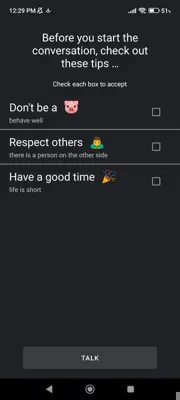 RandoChat android App screenshot 7