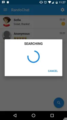 RandoChat android App screenshot 8